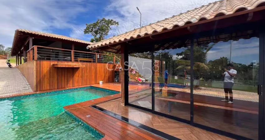 Chácara à venda com 3 quartos (1 suíte) em inhumas - 2.250m² de natureza