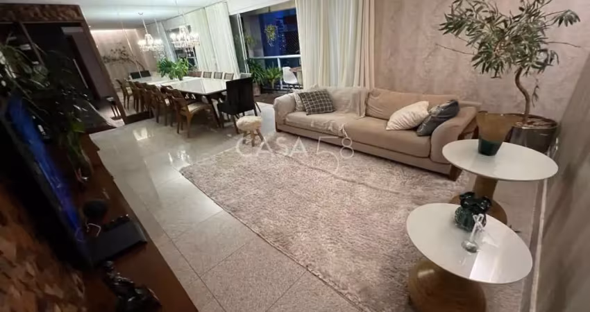 Apartamento mobiliado no residencial gran swiss – 4 suítes – 3 vagas, escaninho