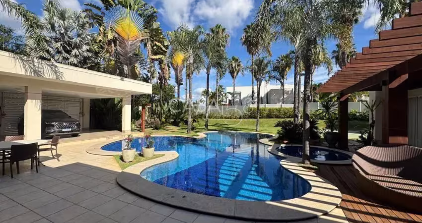 Sobrado de luxo no alphaville cruzeiro, 4 suítes, lote 1.800 m², const. 700 m²