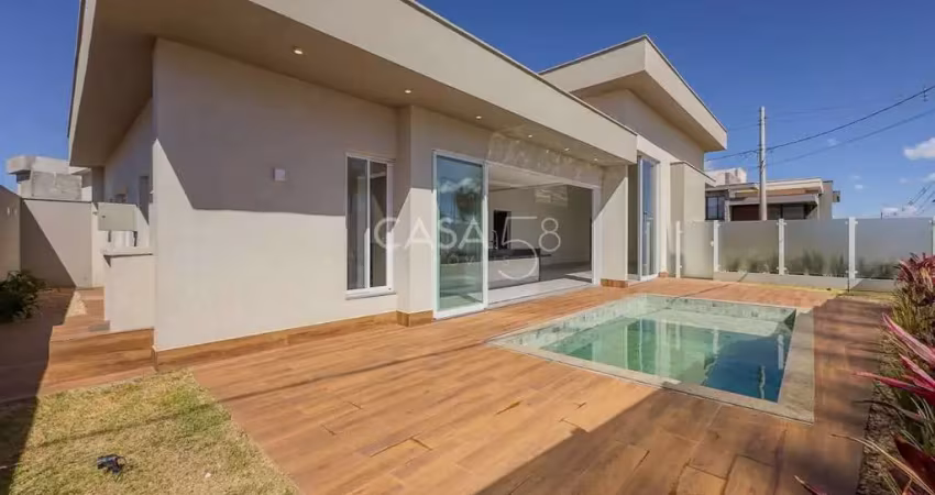 Casa térrea de alto padrão à venda | 3 suítes | piscina | área gourmet