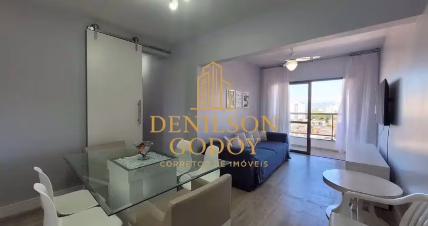 Apartamento com vista mar, 107m² - 3 dormitórios para locação martim de sá.