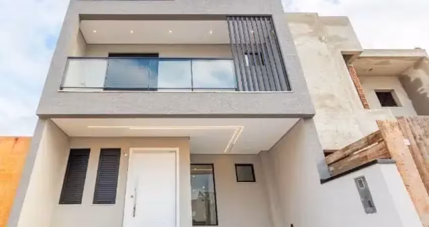 Sobrado à venda em condomínio fechado – reserva boulevard , campo de santana/pr
