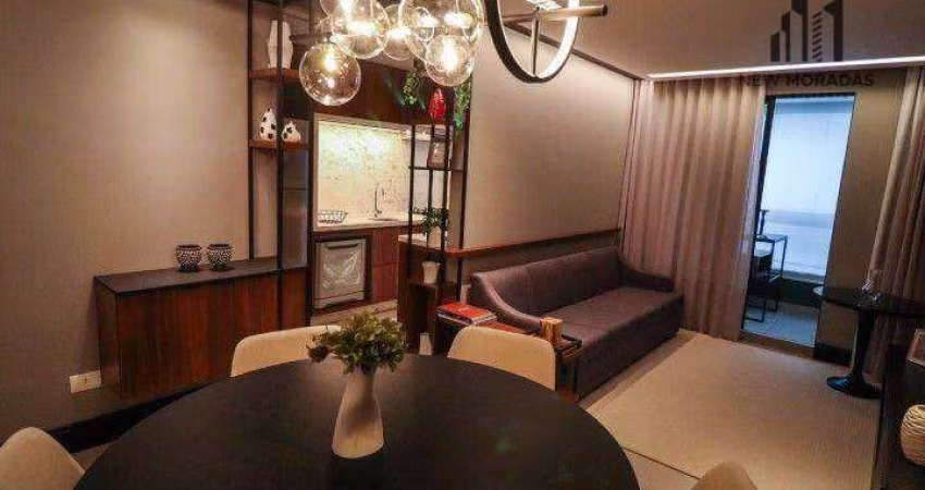 Villa UV - Apartamento 2 dormitórios à venda com 77,95m²- Vila Izabel.