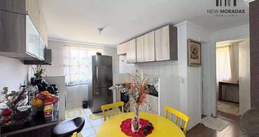 Apartamento com 2 dormitórios à venda - cidade industrial - curitiba/pr