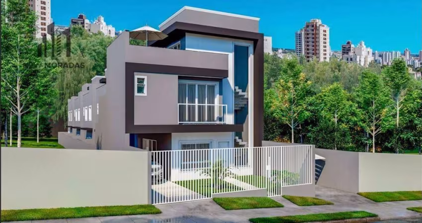 Sobrado com 3 dormitórios à venda, 120 m² por R$ 749.900 - Portão - Curitiba/PR