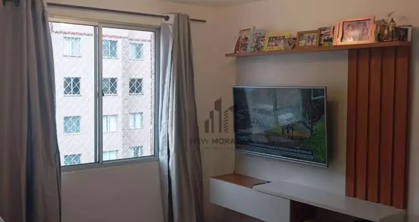 Apartamento mobiliado com 02 dormitórios e 01 suíte à venda, com 47m² - capão raso - curitiba/pr