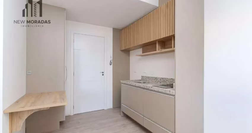 Studio com 1 dormitório à venda, 23 m² por r$ 255.000,00 - novo mundo - curitiba/pr