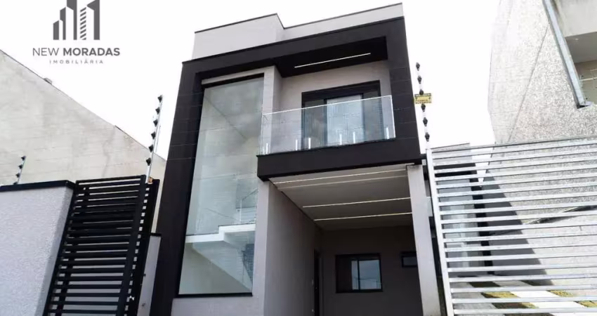 Sobrados novos, 3 quartos à venda, 110 m²- xaxim - curitiba