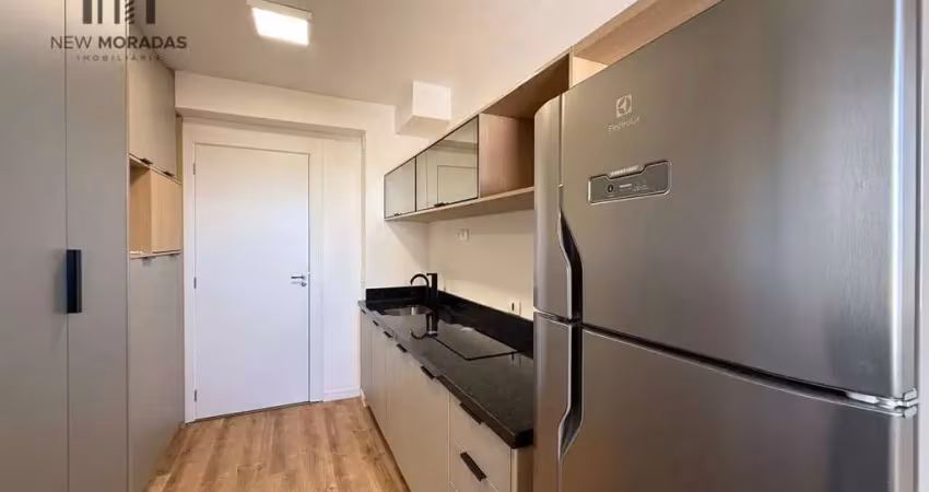 Studio para alugar, 17 m² - novo mundo - curitiba/pr