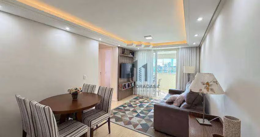 Oportunidade, apartamento 2 quartos, sacada c churrasqueira à venda, 58 m² - novo mundo, capão raso