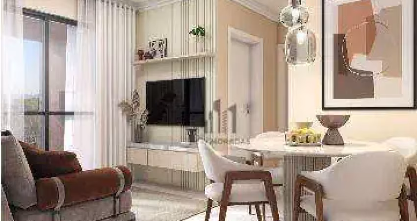 Apartamento com 2 dormitórios à venda, 49 m² por r$ 390.500,00 - centro - pinhais/pr