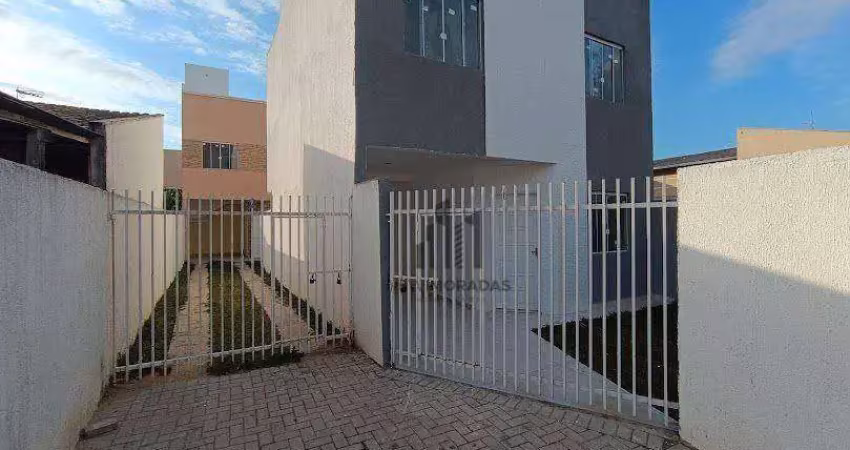 Sobrado com 3 dormitórios à venda, 99 m² - sítio cercado - curitiba/pr