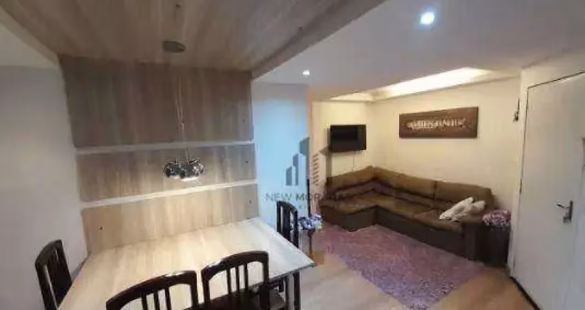 Apartamento com 2 dormitórios à venda, 64 m² por r$ 265.000 - tatuquara - curitiba/pr