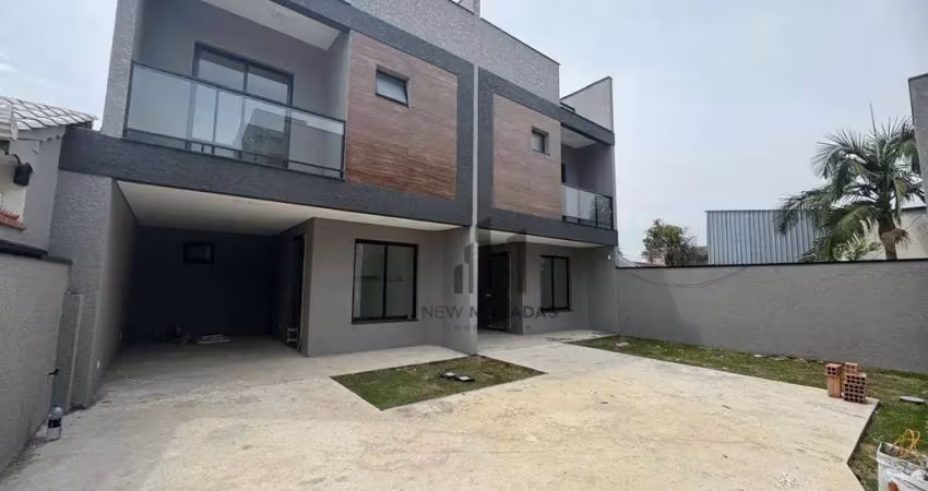 Sobrado com 3 dormitórios à venda, 140 m² por r$ 849.000,00 - capão raso - curitiba/pr