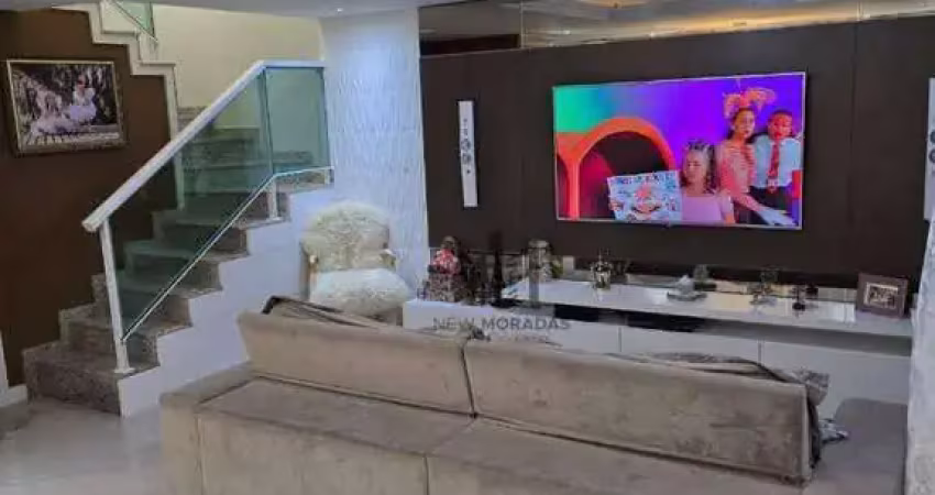 Sobrado mobiliado com 3 dormitórios à venda, com 122 m² - atuba - pinhais/pr