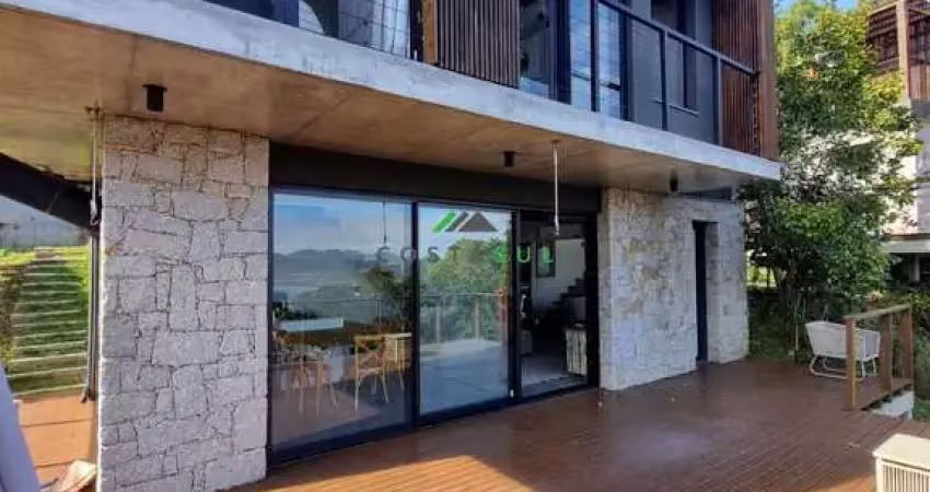 Casa moderna com vista deslumbrante para a lagoa – praia da ferrugem/sc