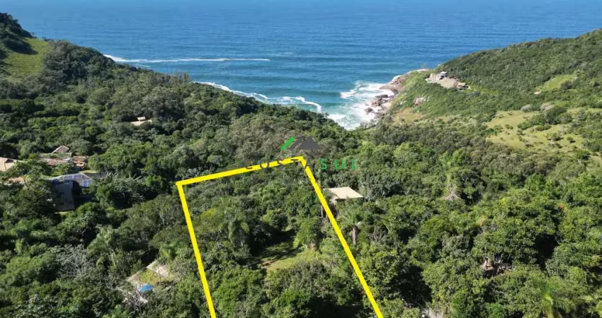 Terreno vista mar a venda na praia da ferrugem - garopaba-sc