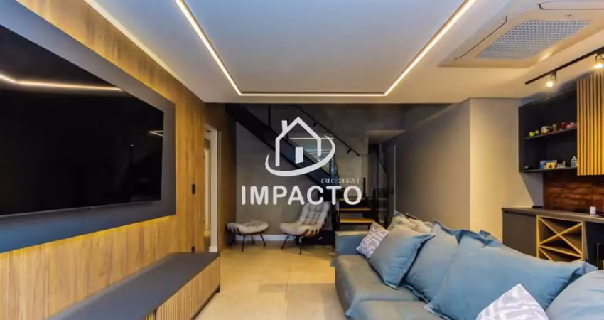 Cobertura automatizada com jacuzzi e teto retrátil disponível para venda no tatuapé.