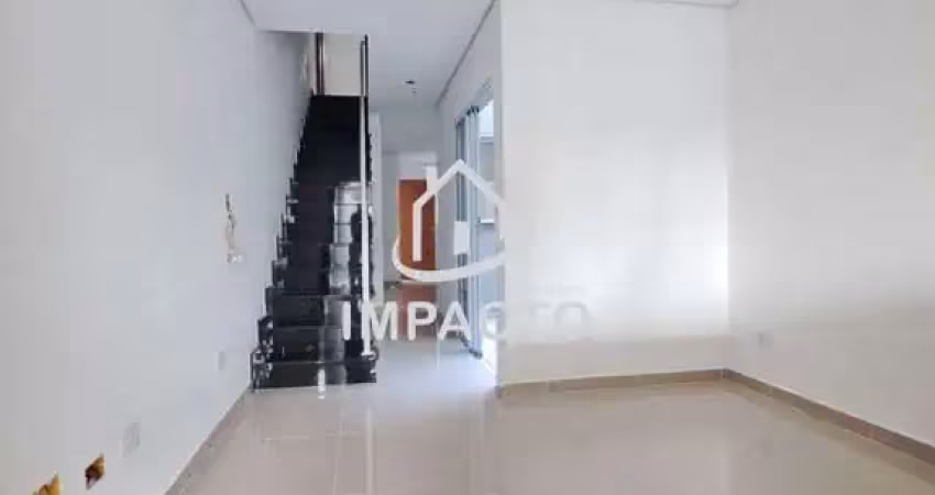 Sobrado novo com 3 dormitórios sendo 1 suíte com sacada e 2 vagas