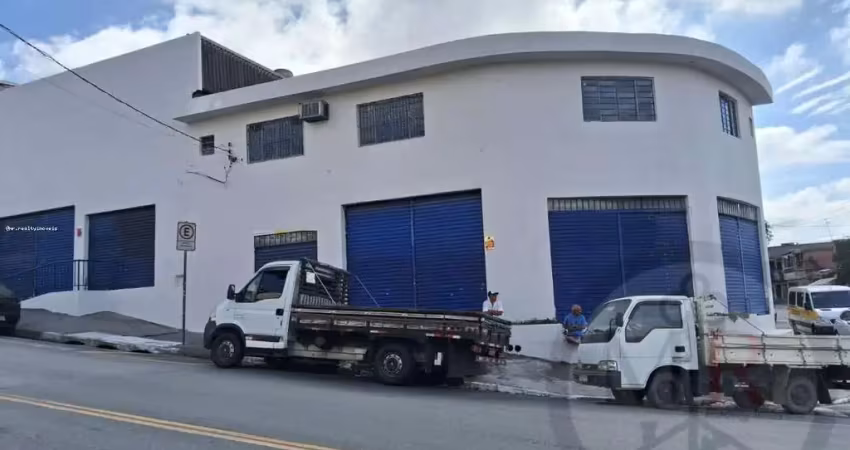 Salão comercial para locação em diadema, serraria, 2 banheiros