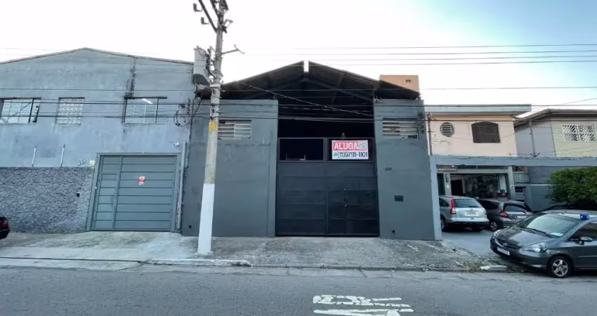 Galpão 480m² para locação r$ 10.500,00 bairro vila invernada - vila prudente   à 600 metros da futura estação do metrô santa clara (linha 2–verde)