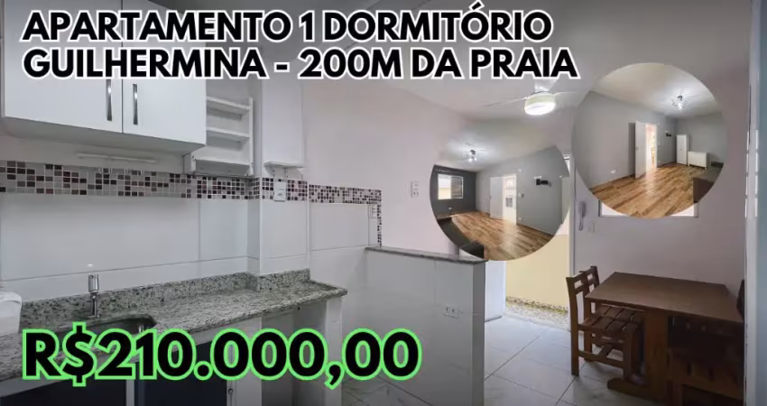 Kitnet / Stúdio à venda na Avenida Presidente Castelo Branco, 000, Guilhermina, Praia Grande