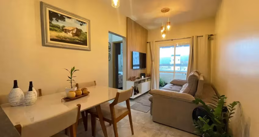Apartamento mobiliado 2 quartos 200m da praia a venda - vila caiçara em praia grande/sp