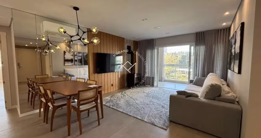 Apartamento com três suítes no condomínio parque europa