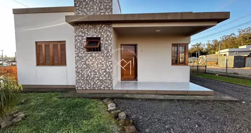 Casa semimobiliada de esquina - próxima ao centro - vera cruz/rs