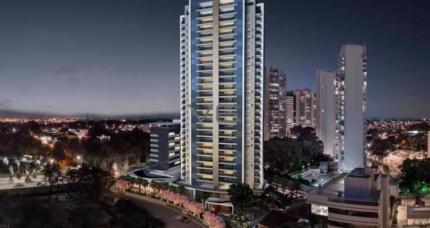 Apartamento padrão com 260m² privativos, 4 suítes, 4 vagas de garagem, no Ecoville, Curitiba - PR.