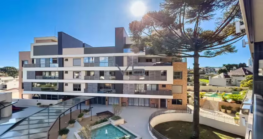 Apartamento padrão com 1 quarto, 74m² privativos, 2 vagas de garagem, no seminário, curitiba - pr.