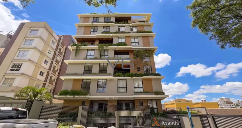 Apartamento com 3 suítes, 102 m² privativos, 2 vagas de garagem, no água verde, curitiba - pr.