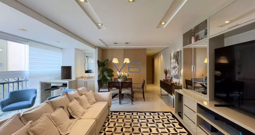 Apartamento Alto Padrão, com 3 quartos, 110 m² privativos, 2 vagas de garagem, no Cabral, Curitiba - PR.