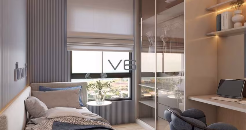 Apartamento Padrão com 65,06 m² privativos, 2 quartos, 1 suíte, 1 vagas de garagem, no Água Verde, Curitiba-PR