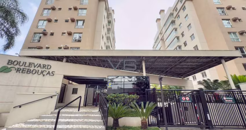 Apartamento com 2 quartos, 71,69 m² privativos, 1 vaga de garagem, no Rebouças, Curitiba-PR.