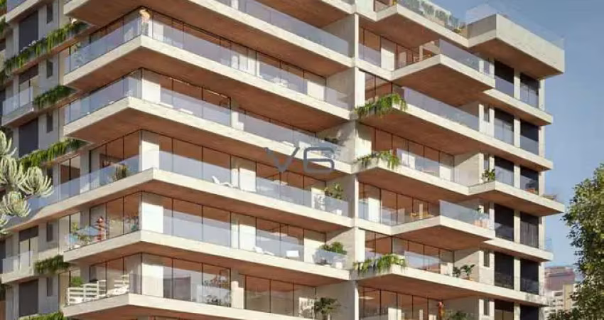 Apartamento alto padrão -  4 quartos - 4 suítes - 4 vagas de garagem - 382,87 m² privativos - no cabral, curitiba - pr.