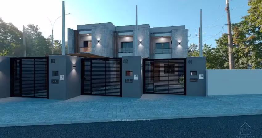 Casa em condomínio fechado com 3 quartos à venda na Rua Roberto Ponick, 56, Bom Retiro, Joinville