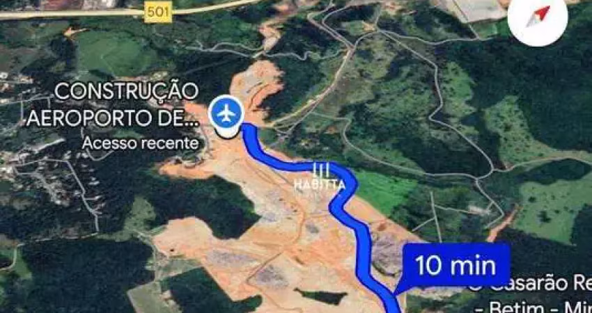 Terreno à venda, 127675 m² por r$ 15.000. - citrolândia - betim/mg