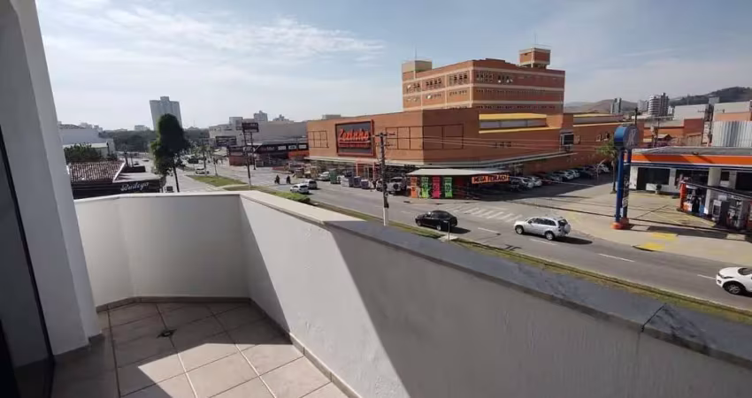 Sala comercial em edifício em campo do galvão, guaratinguetá/sp