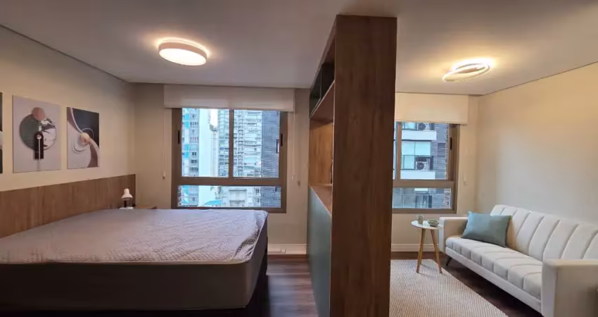 Studio para locação em pinheiros com 1 quarto, sendo 1 suíte, 32m²