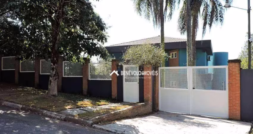 Casa com 6 dormitórios, 550 m² - venda por r$ 3.800.000 ou aluguel por r$ 13.800/mês - vila appia antica - carapicuíba/sp