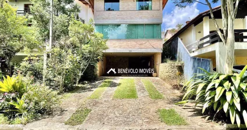 Casa com 4 dormitórios para alugar, 350 m² por r$ 9.300/mês - jardim das flores - cotia/sp