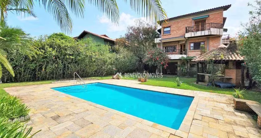 Casa com 4 dormitórios à venda, 351 m² por r$ 1.700.000 - nova higienópolis - jandira/sp