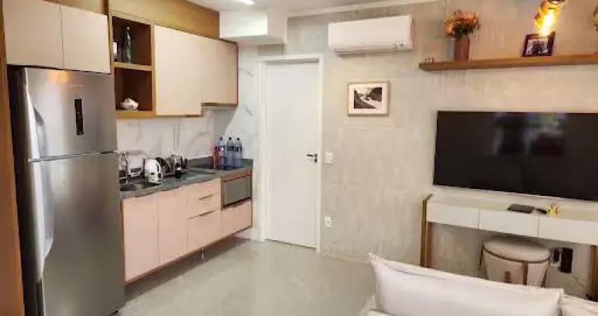 Apartamento com 1 dormitório à venda, 35 m² por r$ 720.000,00 - moema - são paulo/sp