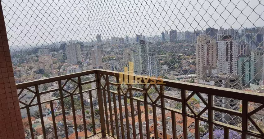 Apartamento com 3 dormitórios para alugar, 100 m² por r$ 5.408,00/mês - vila bastos - santo andré/sp