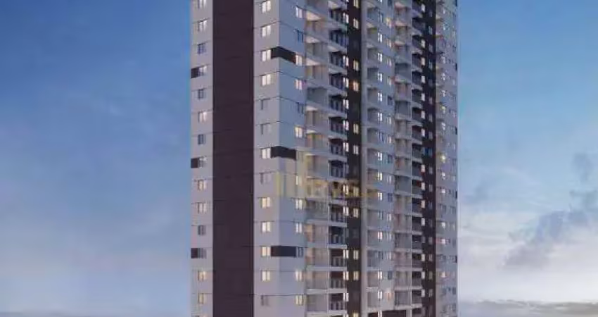 Apartamento ao lado do metrô, 45,78m², 2 dormitórios, terraço grill, 1 vaga.
