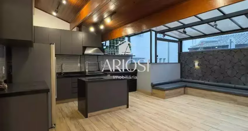 Cobertura de 100m², disponível para venda - 654.000,00 - vila bastos - santo andré/sp