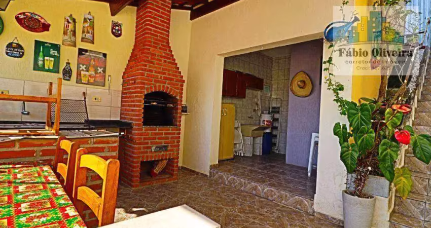 Lindo diferenciado sobrado com 3 dormitórios à venda, 196 m² por r$ 550.000 - vila suíça - santo andré/sp