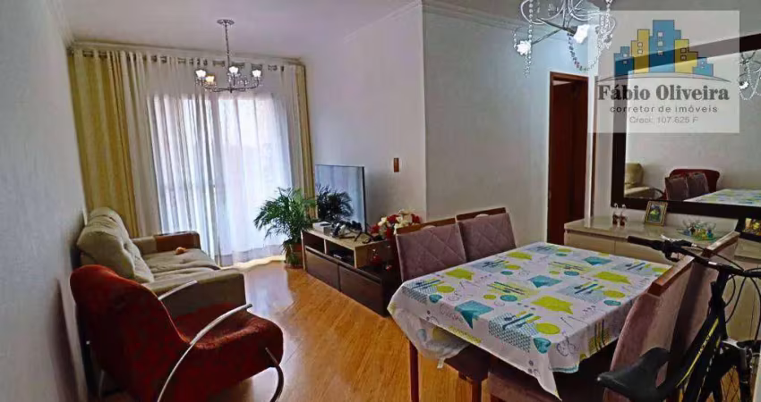 Apartamento com 2 dormitórios à venda, 69 m² por r$ 270.000,00 - jardim do estádio - santo andré/sp