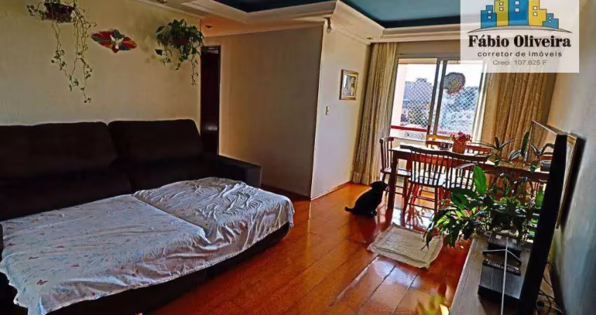 Apartamento com 3 dormitórios à venda, 69 m² por r$ 280.000,00 - jardim do estádio - santo andré/sp
